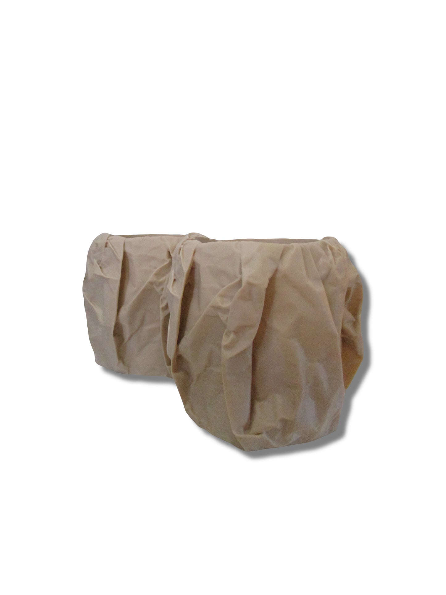 Crumple bag pot